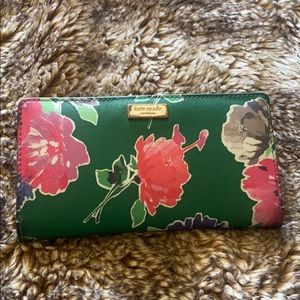 Kate spade floral wallet